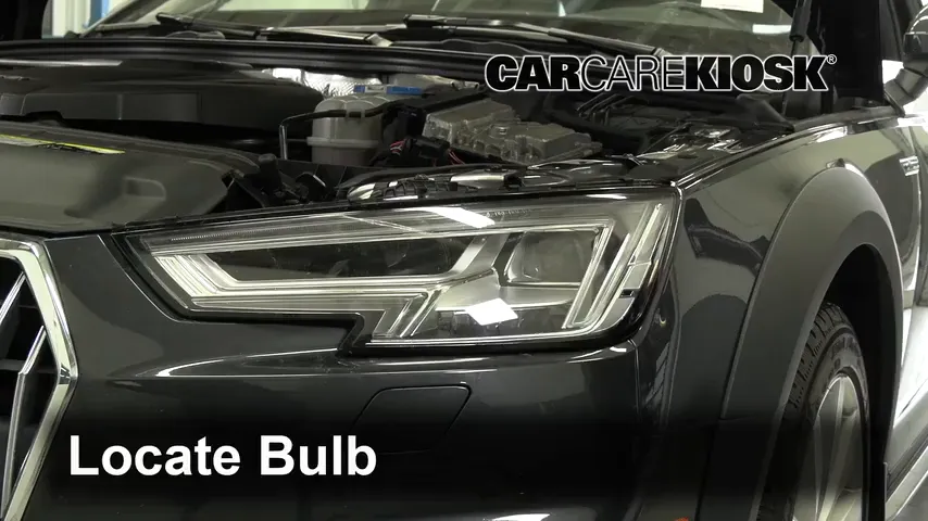 2017 Audi A4 allroad Premium Plus 2.0L 4 Cyl. Turbo Lights Daytime Running Light (replace bulb)